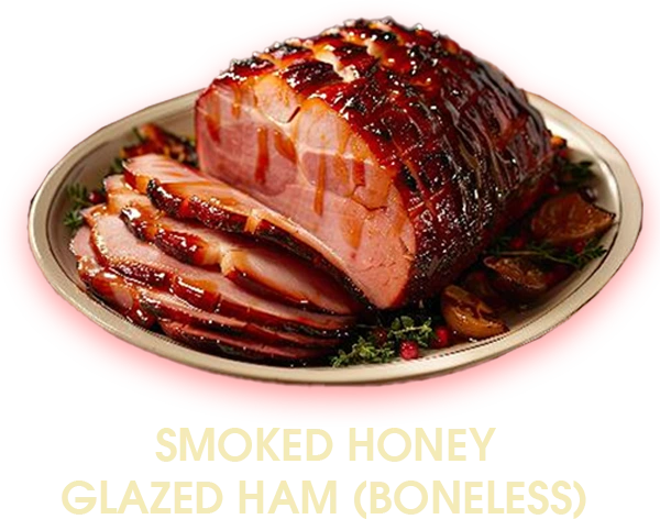 SMOKED HONEY GLAZED HAM (BONELESS)