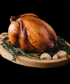 SMOKED/ROASTED WHOLE CHICKEN ( - .5KG) - Gà Nướng Nguyên Con