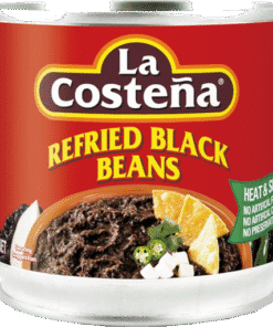 LA COSTENA REFRIED BLACK BEANS 400G - Đậu Đen Nghiền La Costena 400g