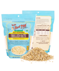 BOB’S RED MILL ORGANIC ROLLED OATS - Yến Mạch Hữu Cơ Cán Vừa Bob’s Red Mill