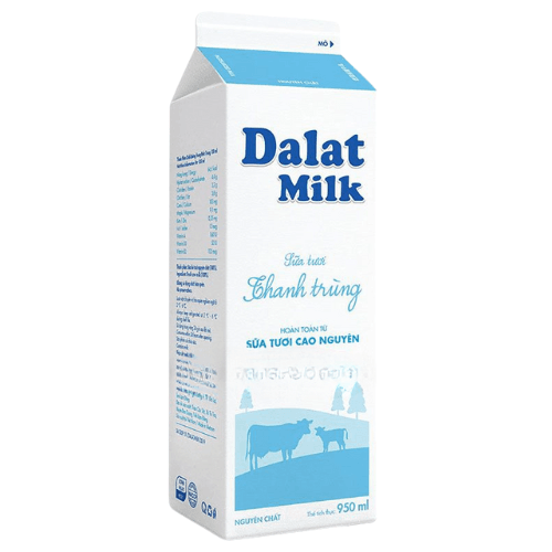 DA LAT FRESH MILK 950ML - Sữa Tươi Đà Lạt 950ml