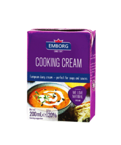 EMBORG COOKING CREAM 200ML - Kem Nấu Tiệt Trùng Emborg 200Ml