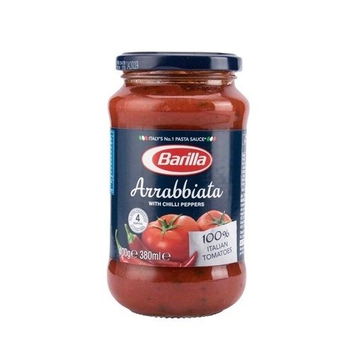 BARILLA ARRABBIATA SAUCE 400G - Sốt Arrabbiata Ớt Barilla 400g