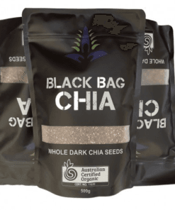 AUSTRALIAN BLACK CHIA SEEDS 500G - Hạt Chia Đen Úc 500g