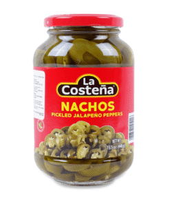 PICKLED JALAPENO PEPPERS 440G - Ớt lát ngâm Nacho 440g