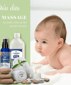 VIETCOCO ORGANIC COCONUT OIL 250ML - Dầu Dừa Hữu Cơ Vietcoco 250ml