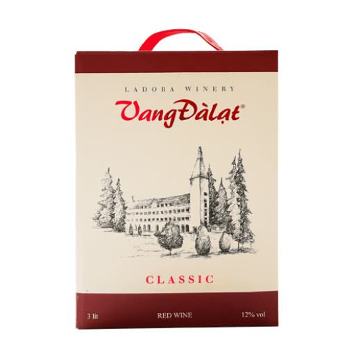 DALAT RED WINE 3L - Rượu Vang Đà Lạt Đỏ 3L