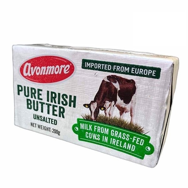 AVONMORE UNSALTED BUTTER 200G - Bơ Lạt Avonmore 200g