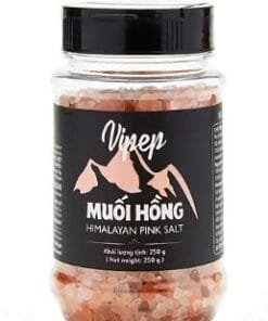 HIMALAYAN PINK SALT VIPEP 250G - Muối Hồng Himalaya Hạt Vipep 250g (Hộp)