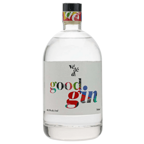 VỀ ĐỂ ĐI GOOD GIN 42.5 350ML WINE - Rượu Gin Good 42.5 350ml