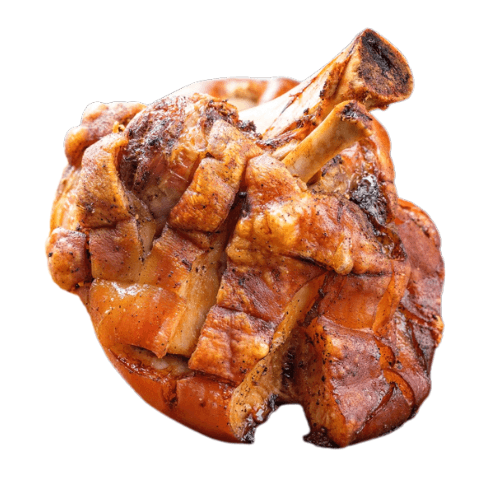 SMOKED PORK KNUCKLE- Chân Giò Heo Hun Khói Có Xương