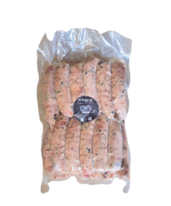 PORK & MUSHROOM SAUSAGE RING 100G - Xúc Xích Heo Nấm Khoanh 100g