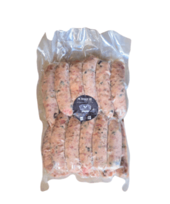 FRESH PORK & MUSHROOM SAUSAGE 100G - Xúc Xích Heo Nấm 100g